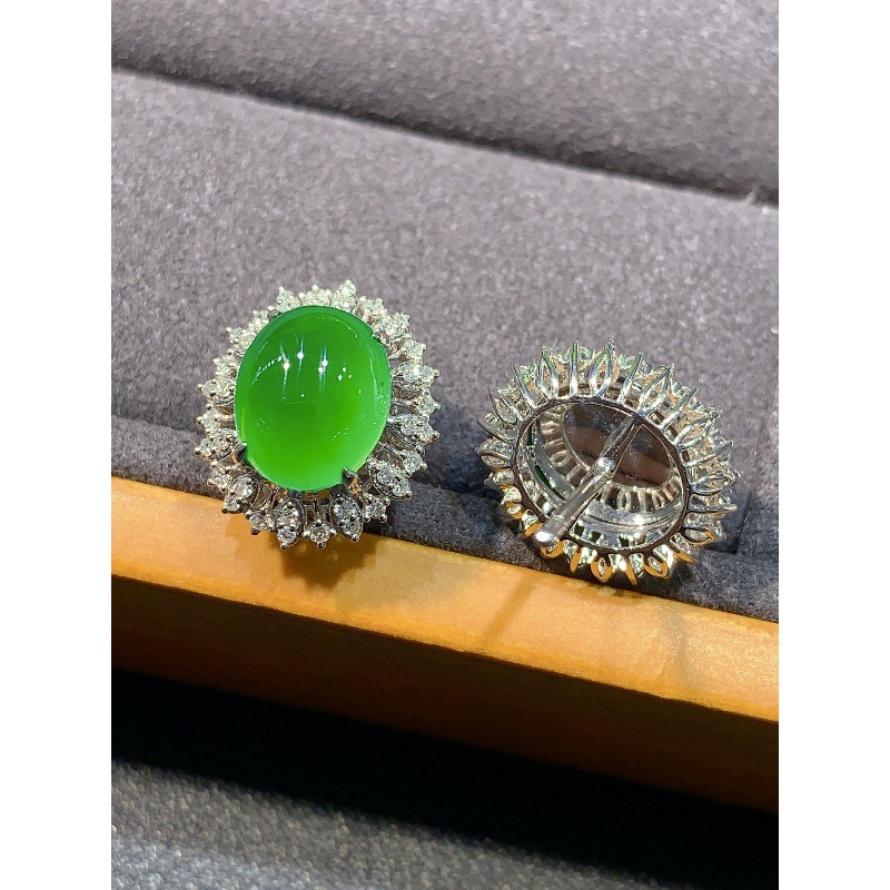 Pendientes de jadeíta verde ti - Earrings reseña y precio