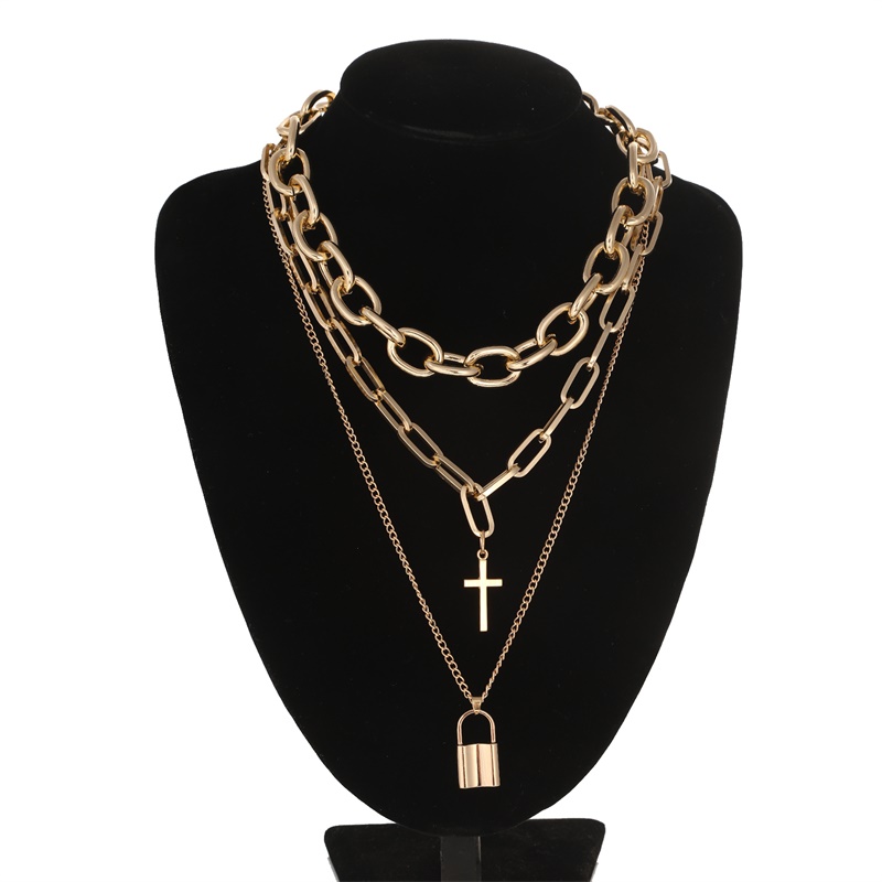 FNQUFUJ, joyería estética grun - Layered Pendant Necklace Aesthetic reseña y precio