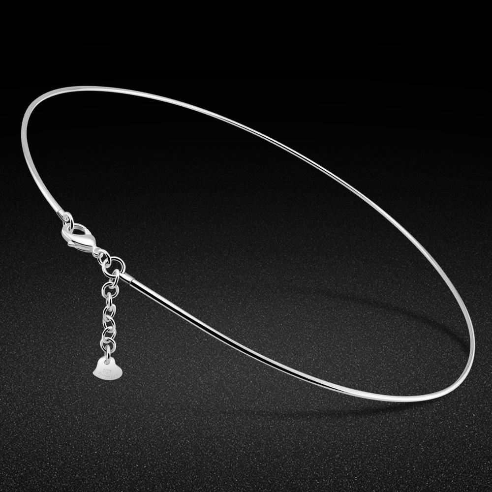 Gargantilla de Plata de Ley 92 - 925 Sterling Silver Chain Necklace Men reseña y precio
