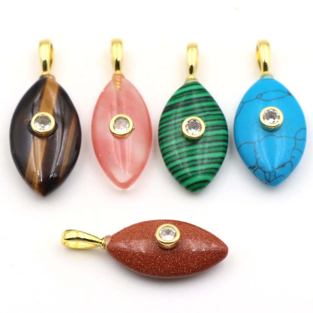 Colgante de Piedra Natural Mar - Crystal Pendant Necklace Natural Stone reseña y precio