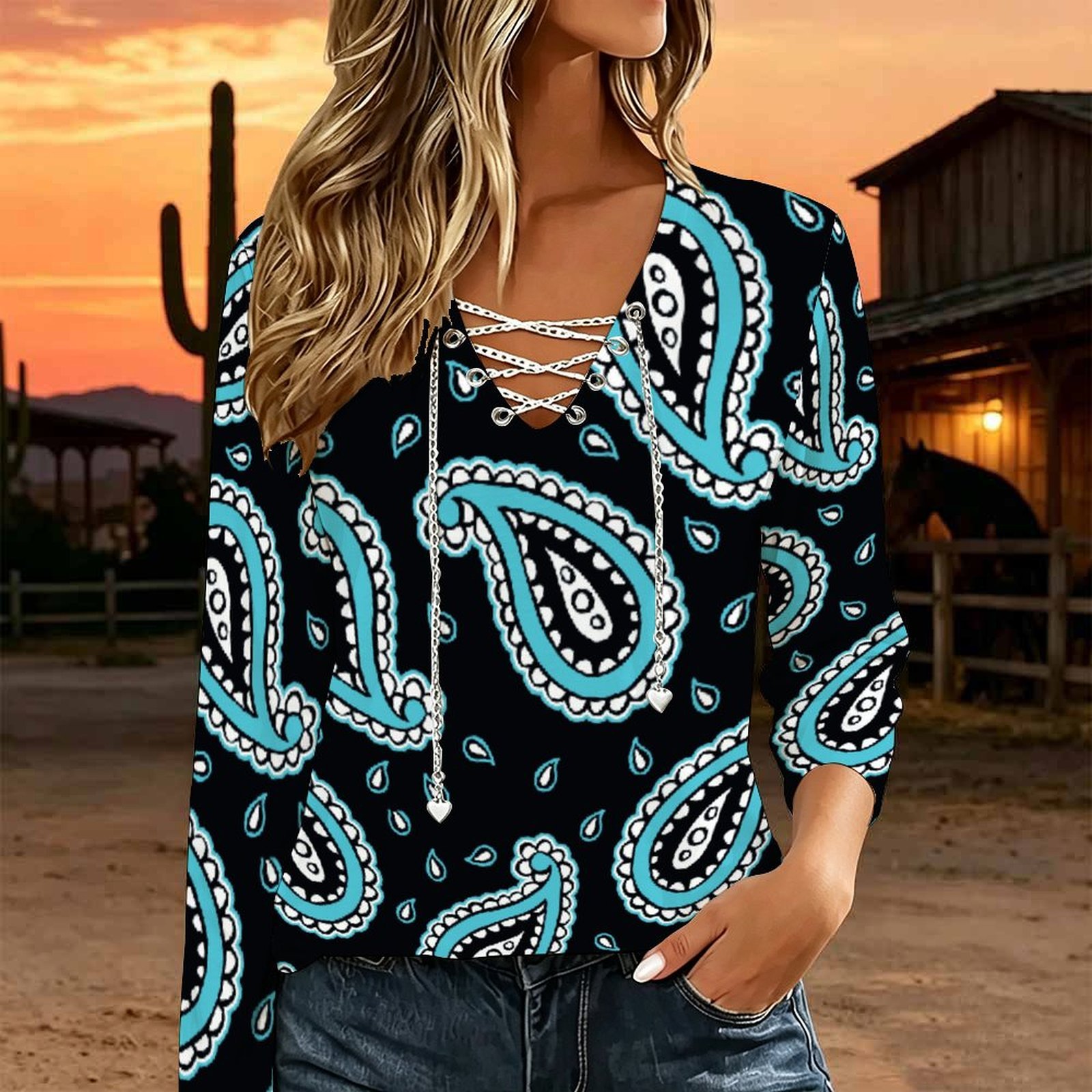 Blusa Casual Holgada para Muje - Necklaces reseña y precio