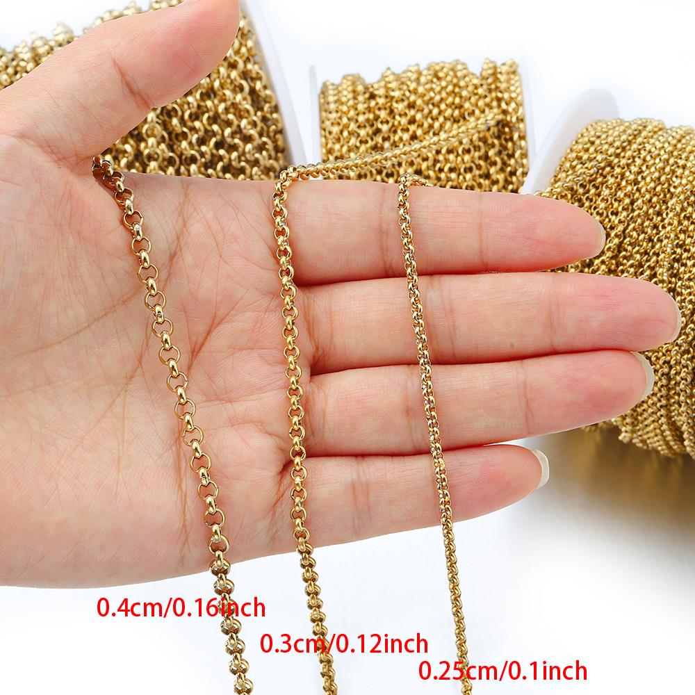 Cadena de Acero Inoxidable en  - Body Jewelry reseña y precio