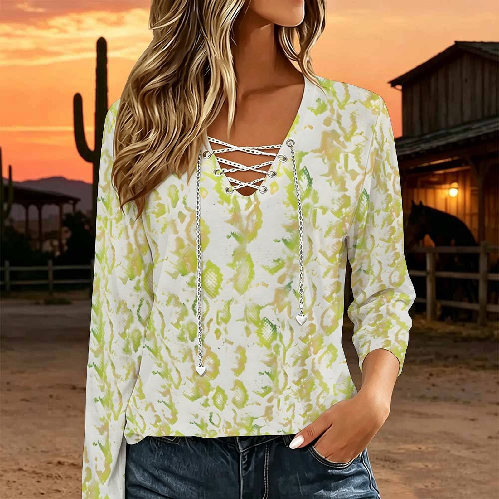 Blusa Casual Holgada para Muje - Necklaces reseña y precio