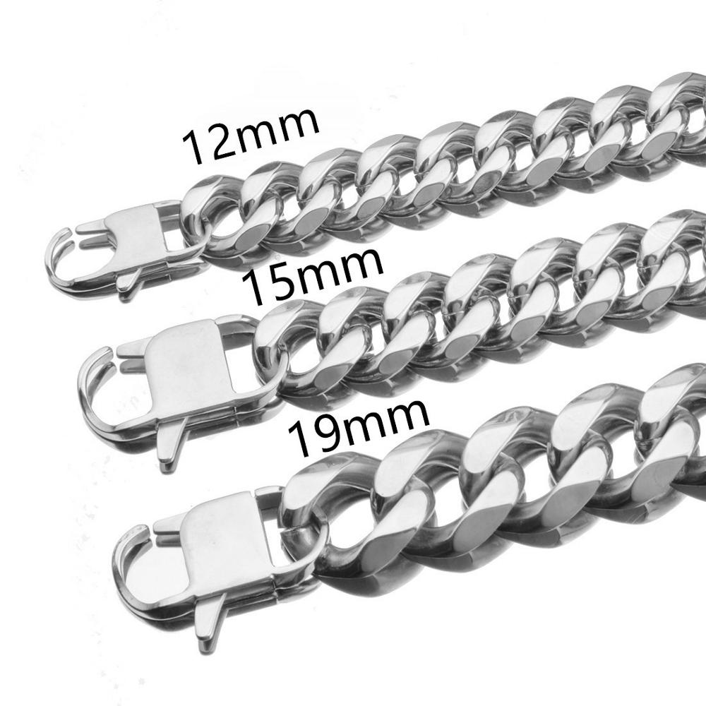 Collar de cadena cubana de ace - Cuban Link Chain 12Mm reseña y precio