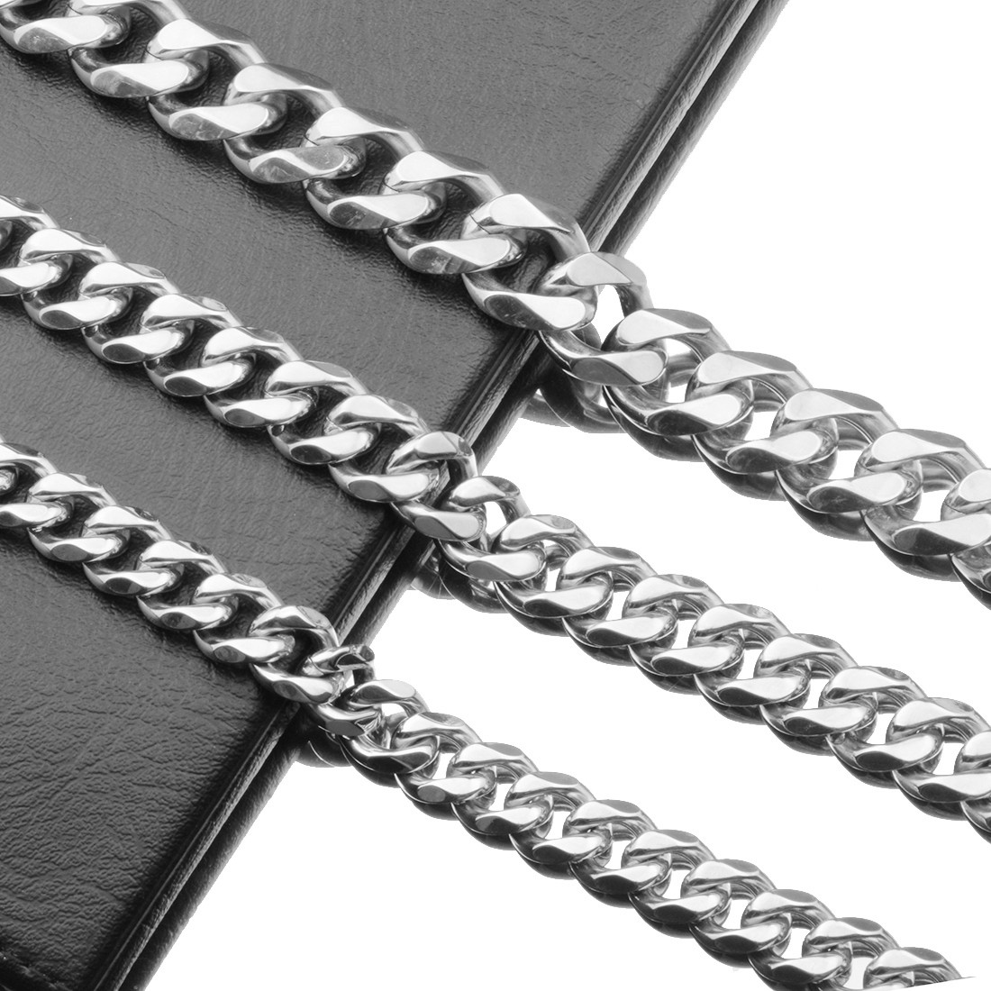 Collar de cadena cubana de ace - Cuban Link Chain 12Mm reseña y precio
