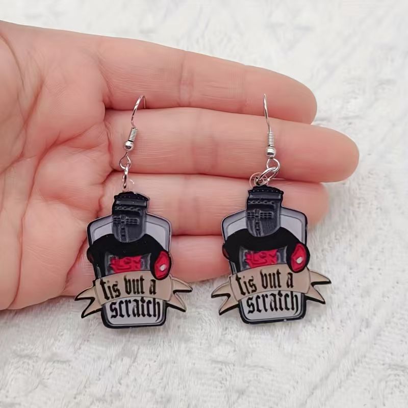 10 pendientes acrílicos con di - Earrings reseña y precio
