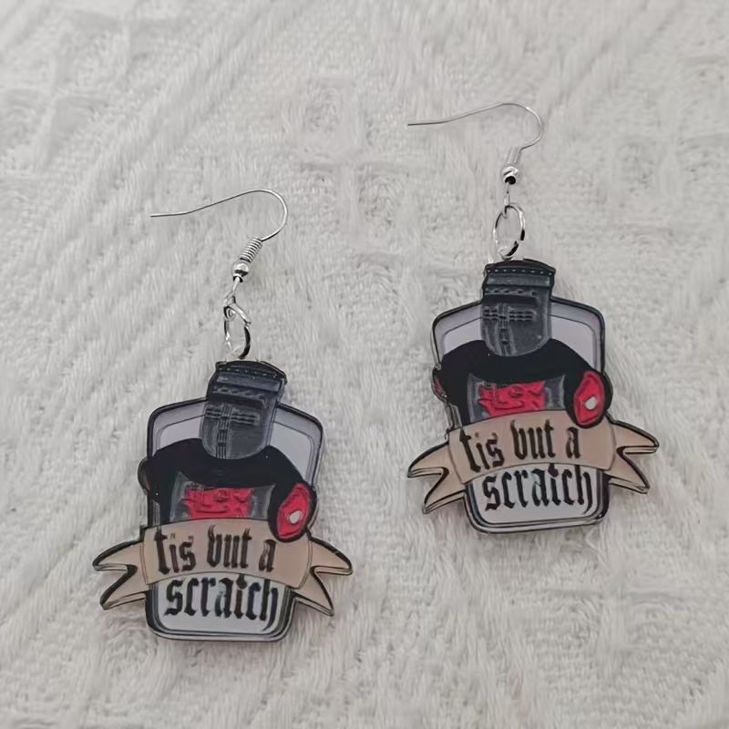 10 pendientes acrílicos con di - Earrings reseña y precio