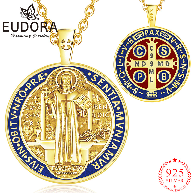 Eudora-collar de plata de ley  - 925 Sterling Silver Chain Necklace Men reseña y precio