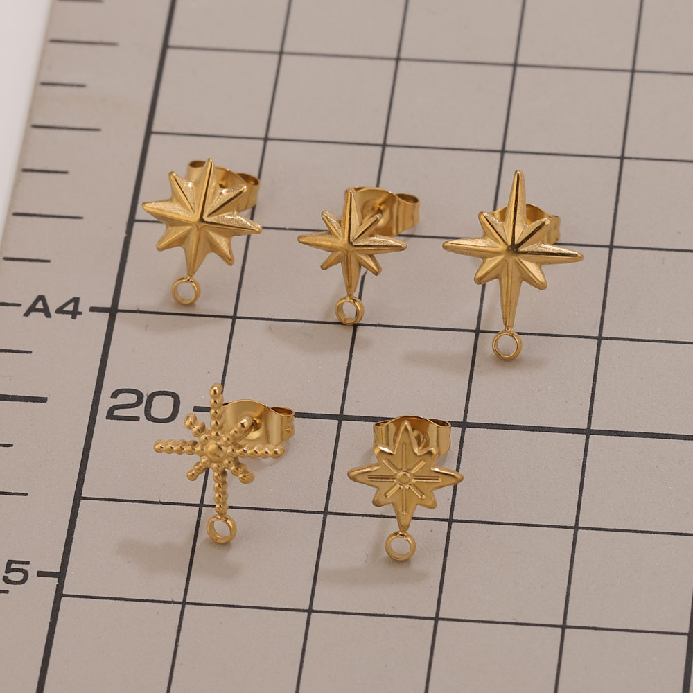 6 piezas de aretes de estrella - Body Jewelry reseña y precio