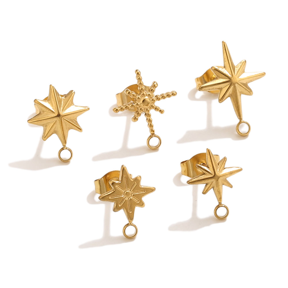 6 piezas de aretes de estrella - Body Jewelry reseña y precio