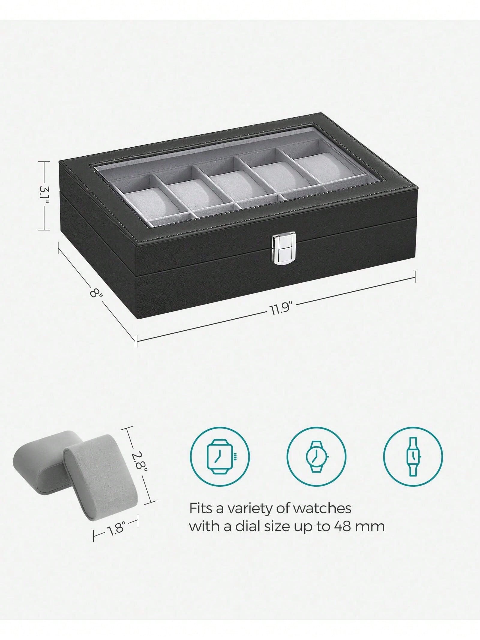 Caja para relojes con cerradur - Watch Accessories reseña y precio