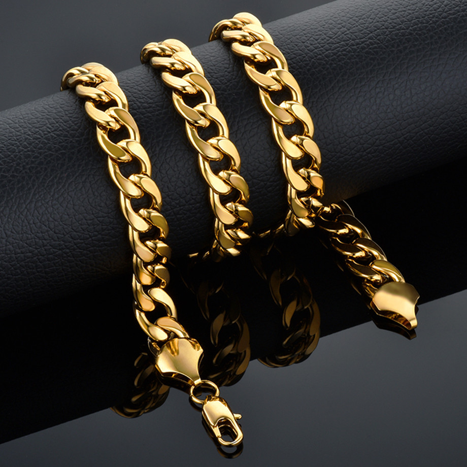 Collar de eslabones cubanos de - Cuban Link Chain 12Mm reseña y precio