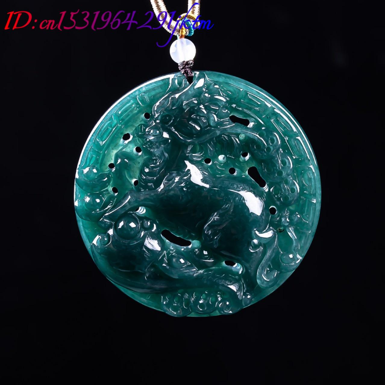 Colgante de Dragón de Jadeíta  - Necklaces reseña y precio