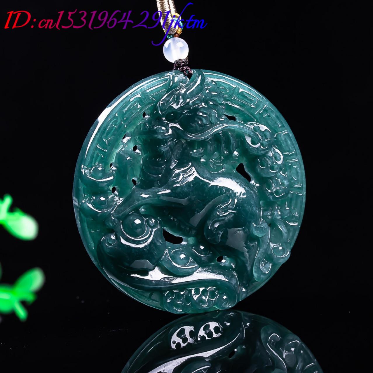 Colgante de Dragón de Jadeíta  - Necklaces reseña y precio