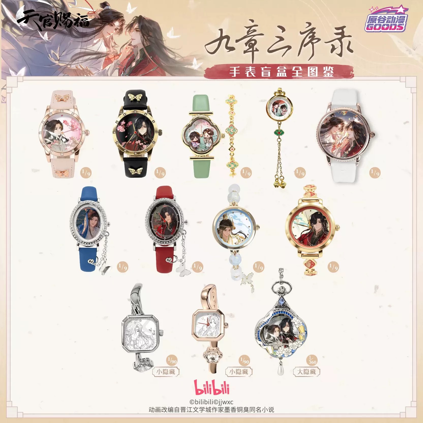 Reloj de Anime TGCF Tian Guan  - Anime Pendant Necklace reseña y precio