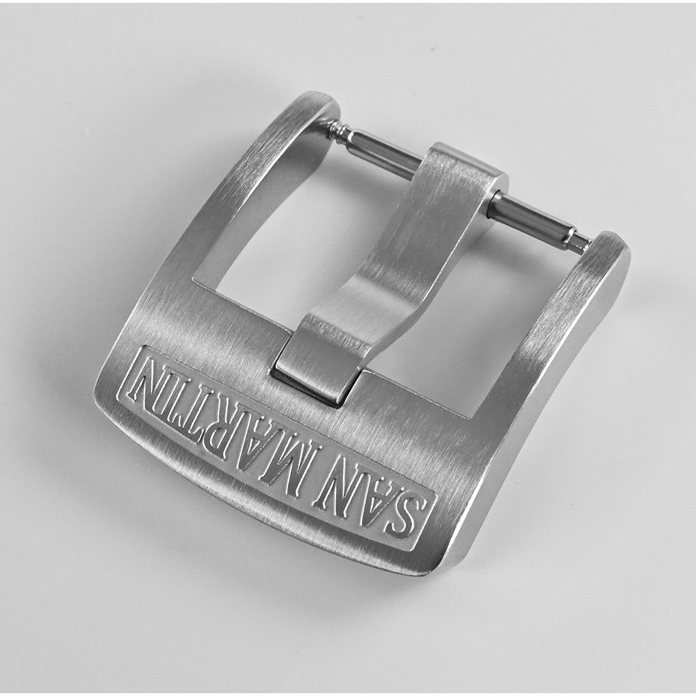San Martin-hebilla de acero in - Watch Accessories reseña y precio