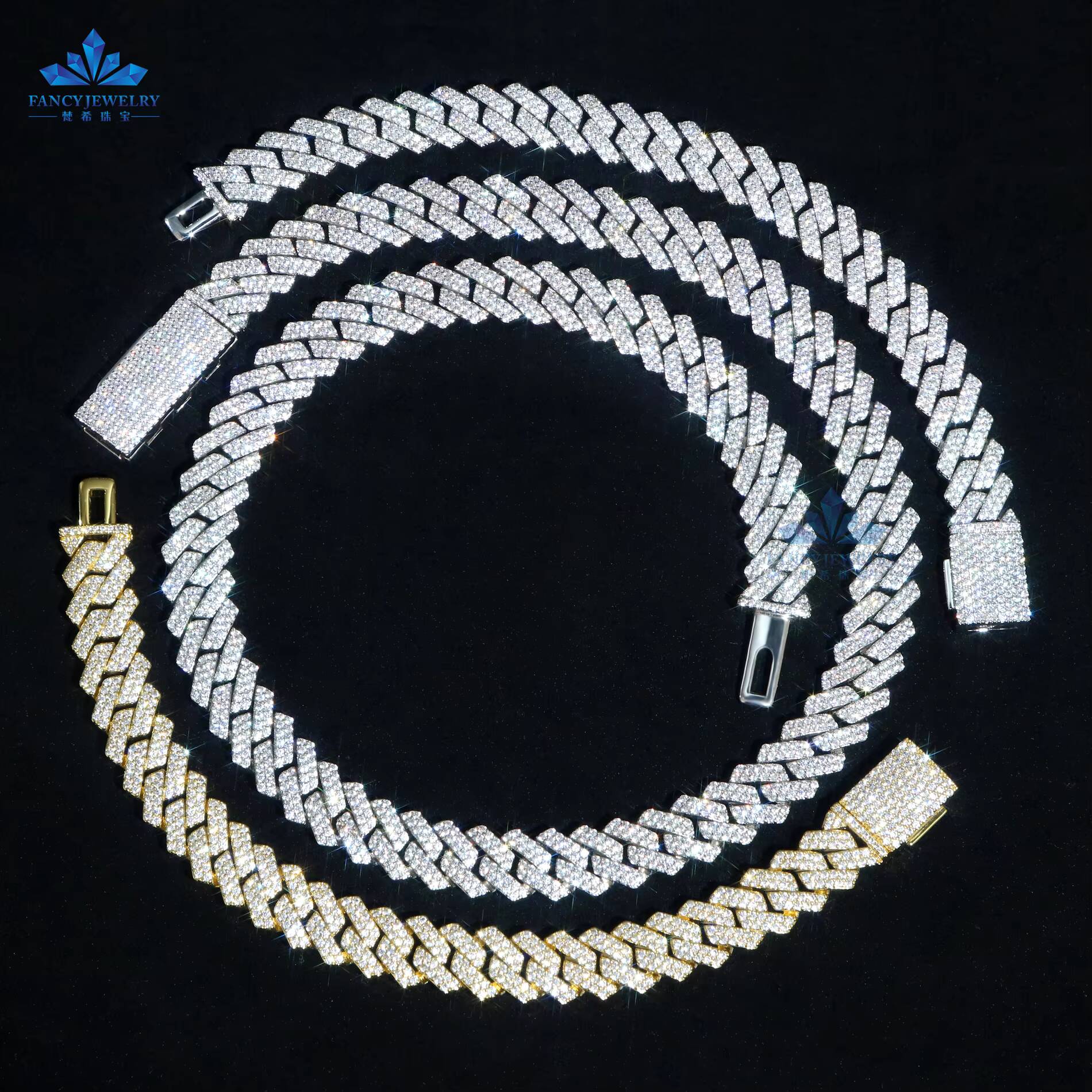 Cadena Cubana de Lujo de Alta  - Cuban Link Chain 12Mm reseña y precio