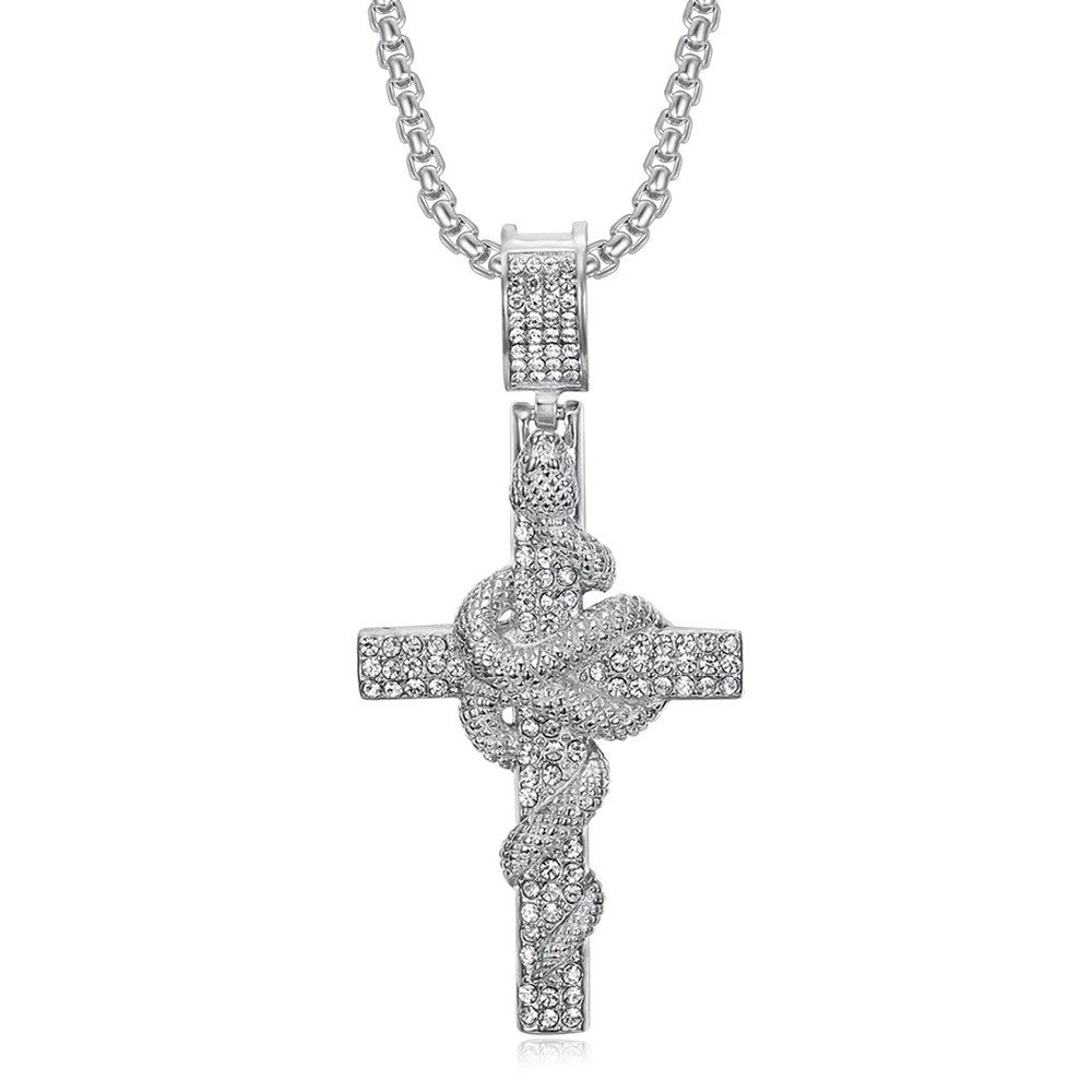 Collares con colgante de cruz  - Cross Pendant Necklace Gold reseña y precio