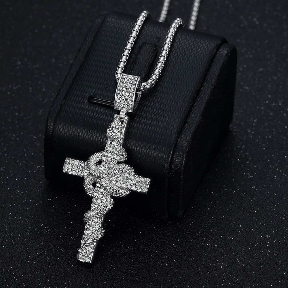 Collares con colgante de cruz  - Cross Pendant Necklace Gold reseña y precio