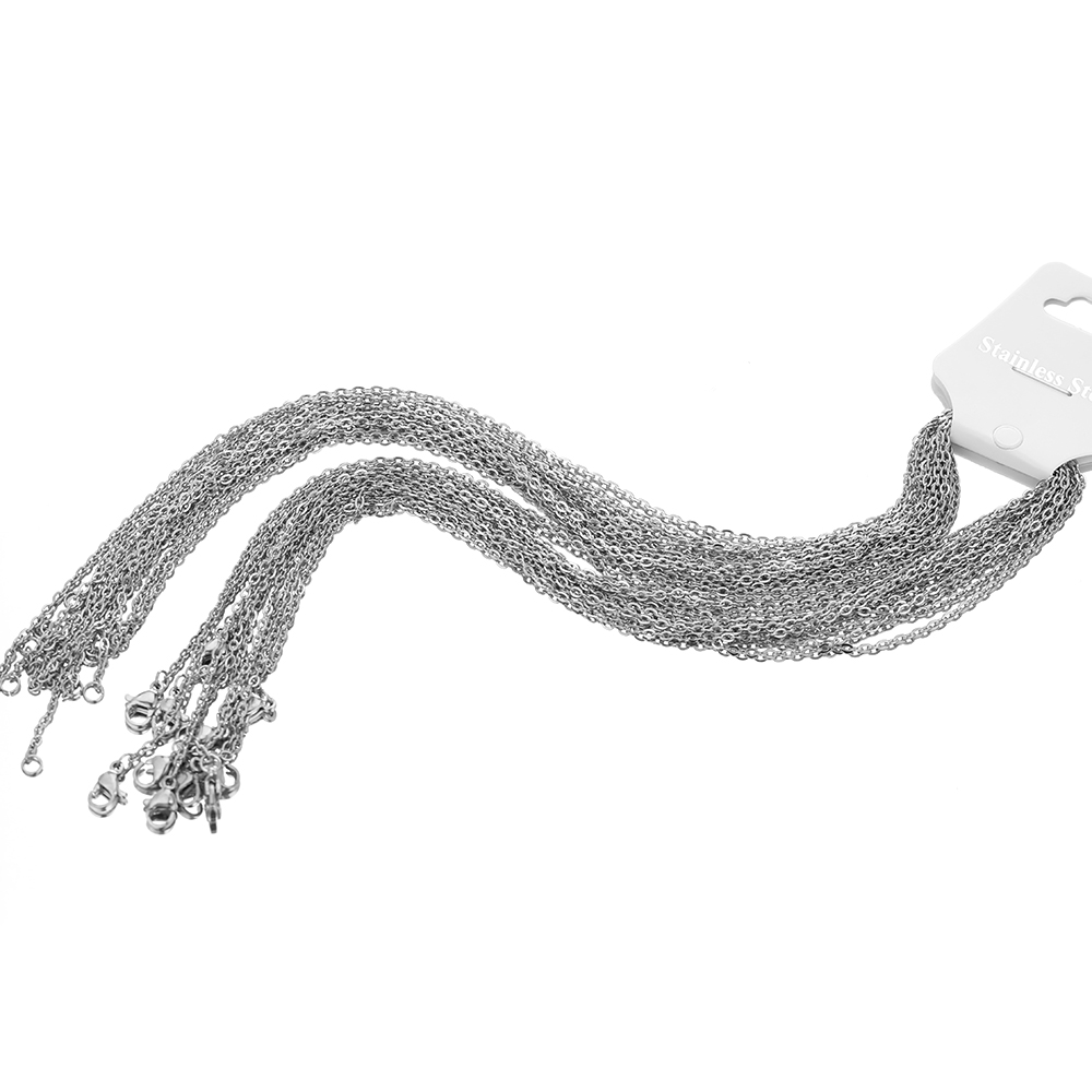 20 piezas 50cm 2mm Color dorad - Cuban Link Chain 12Mm reseña y precio