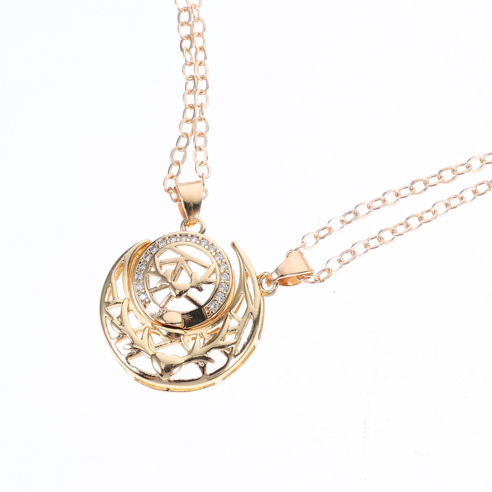1 Par de Collares Sol y Luna p - Magnetic Couple Matching Necklaces reseña y precio