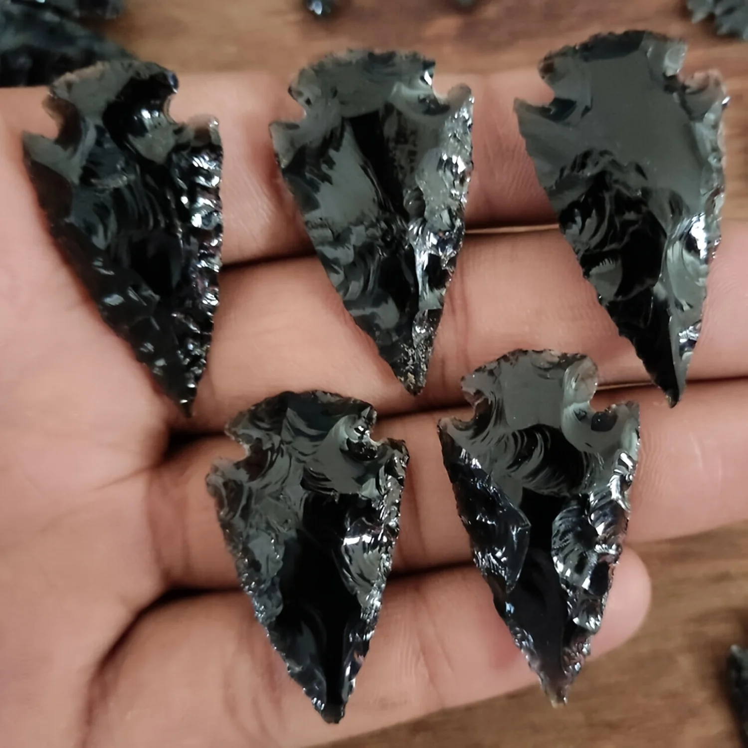 1 colgante de flecha de obsidi - Crystal Pendant Necklace Natural Stone reseña y precio