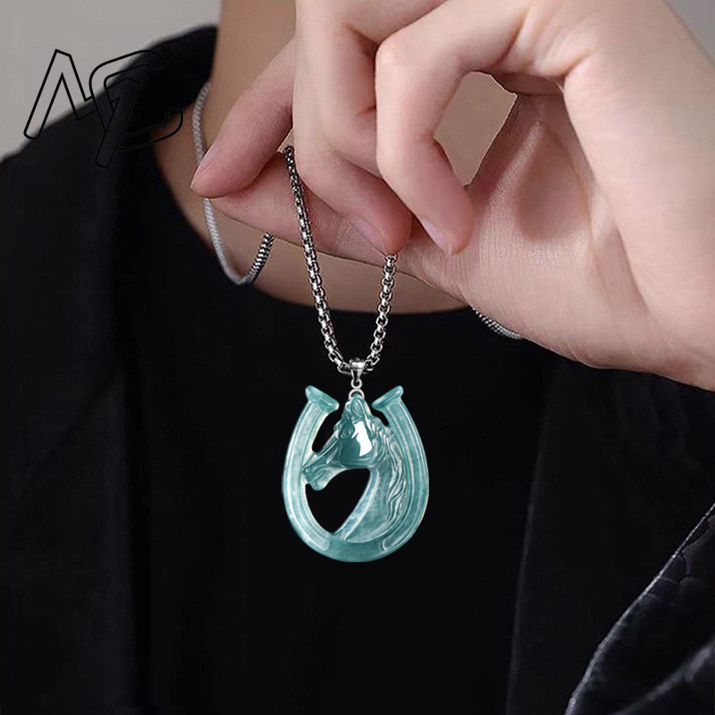 Collar con Colgante de Jade Az - Necklaces reseña y precio