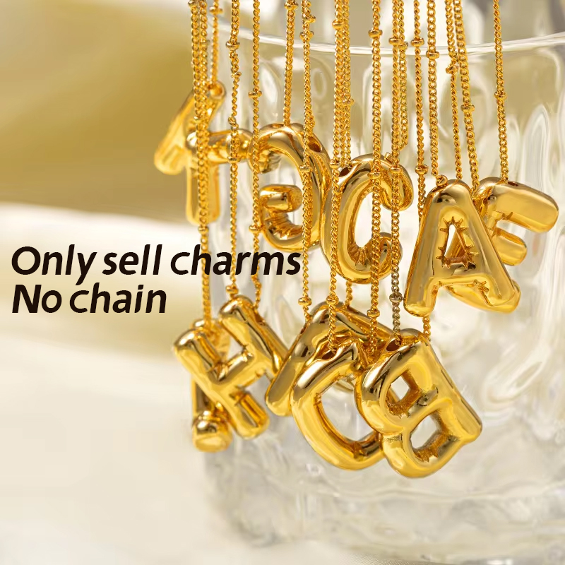 Carlidana-collares de nombre d - Initial Letter Necklace 18K Gold reseña y precio