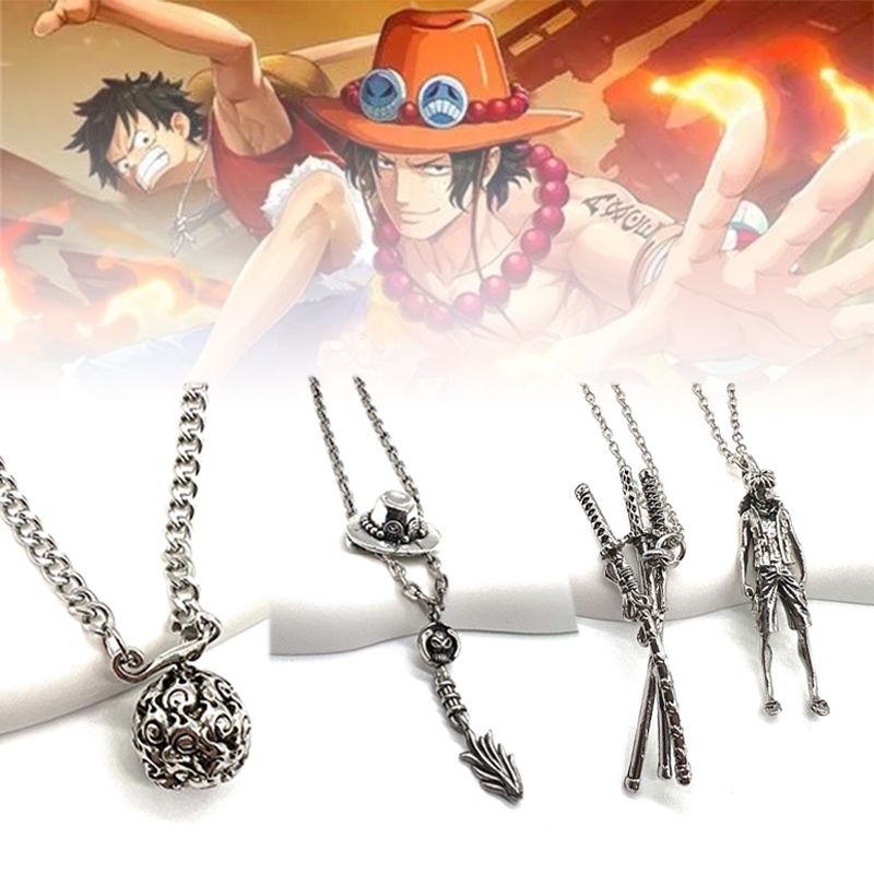 Collar de metal de dibujos ani - Anime Pendant Necklace reseña y precio