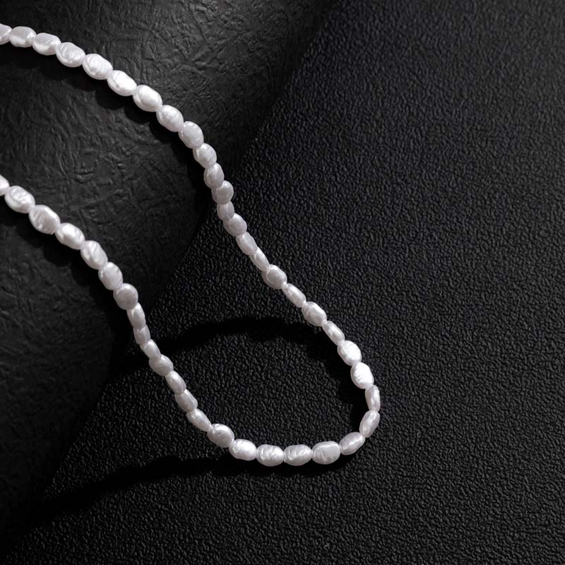 Gargantilla de perlas de imita - Pearl Choker Necklace Vintage reseña y precio
