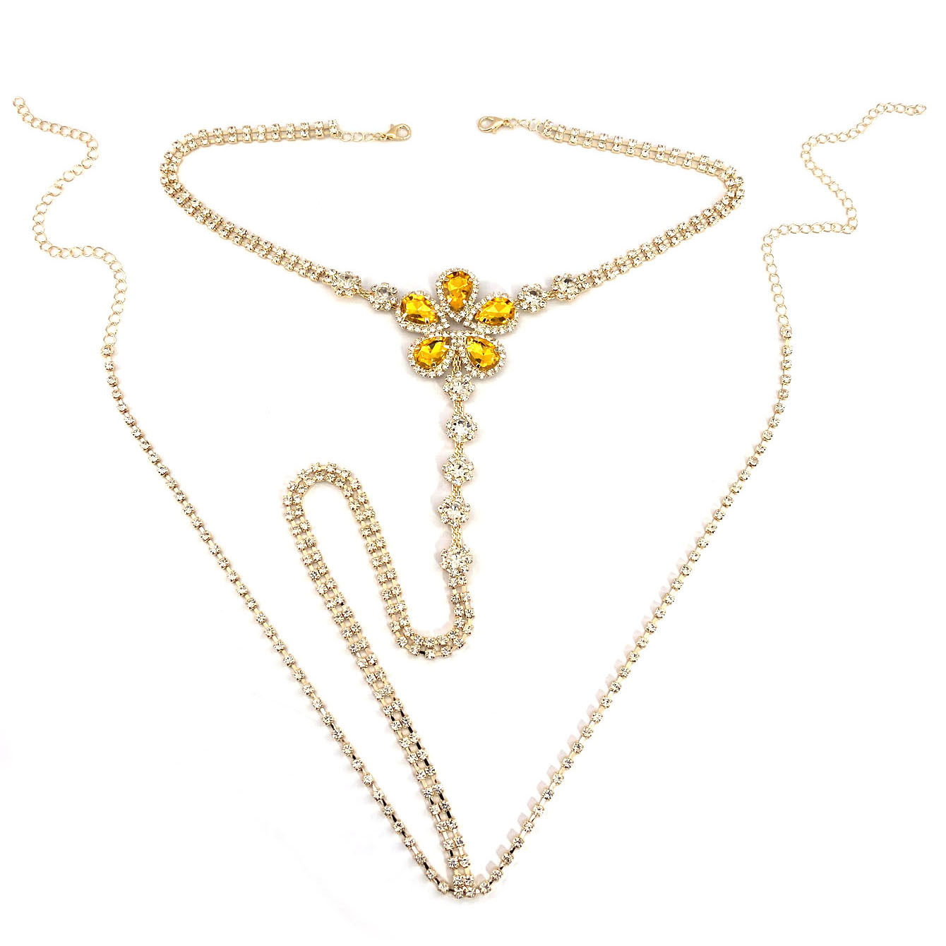 Conjunto de Tanga de diamantes - Body Jewelry reseña y precio