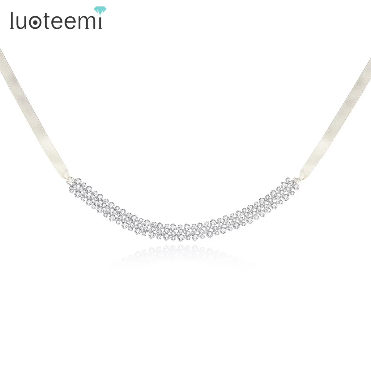 LUOTEEMI-gargantilla de circon - Layered Pendant Necklace Aesthetic reseña y precio