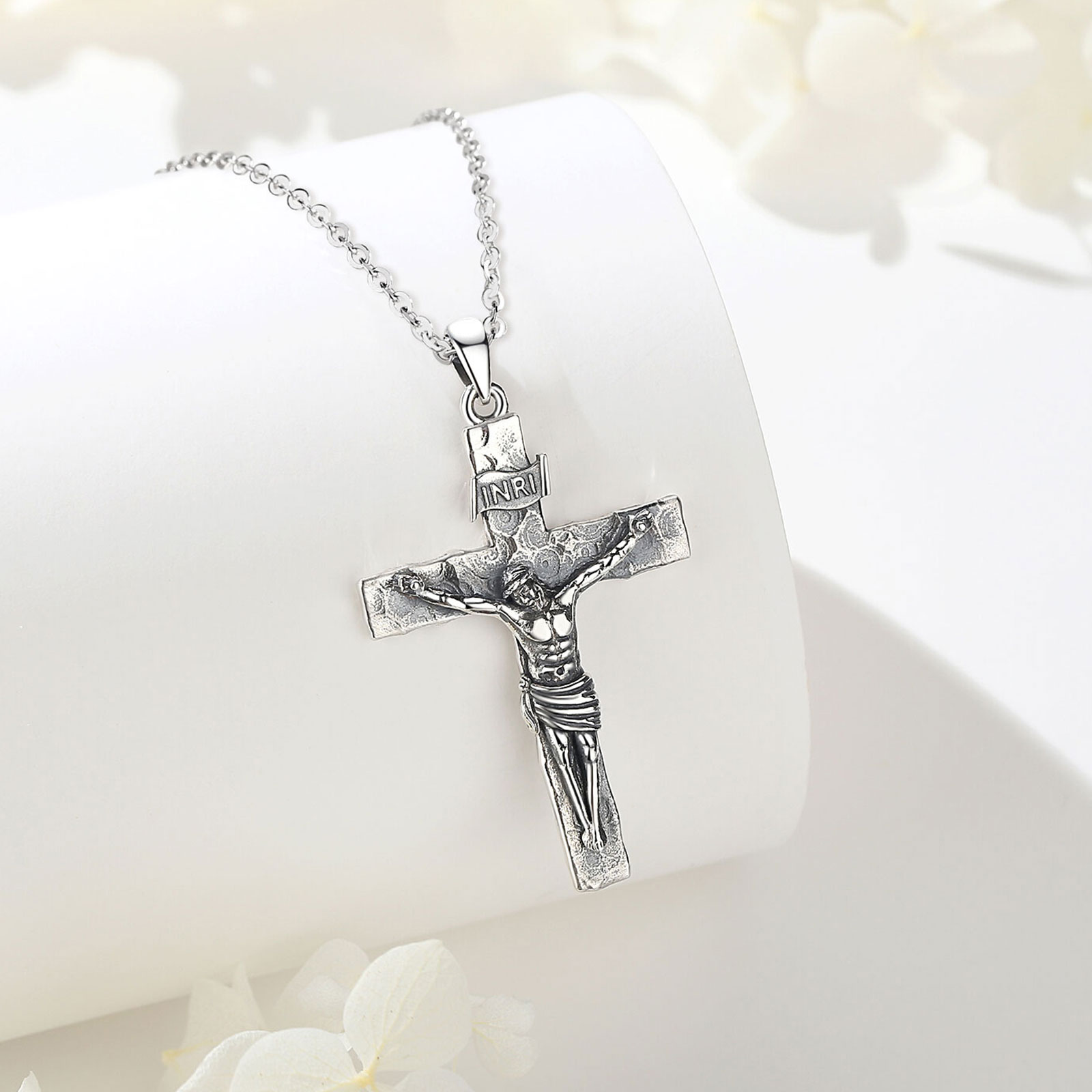 Eudora Crucifijo Cruz Collar P - Cross Pendant Necklace Gold reseña y precio