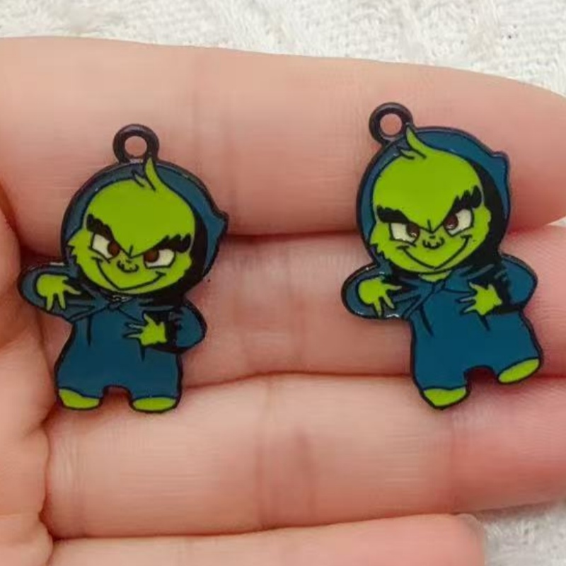 10 piezas de colgantes navideñ - Earrings reseña y precio