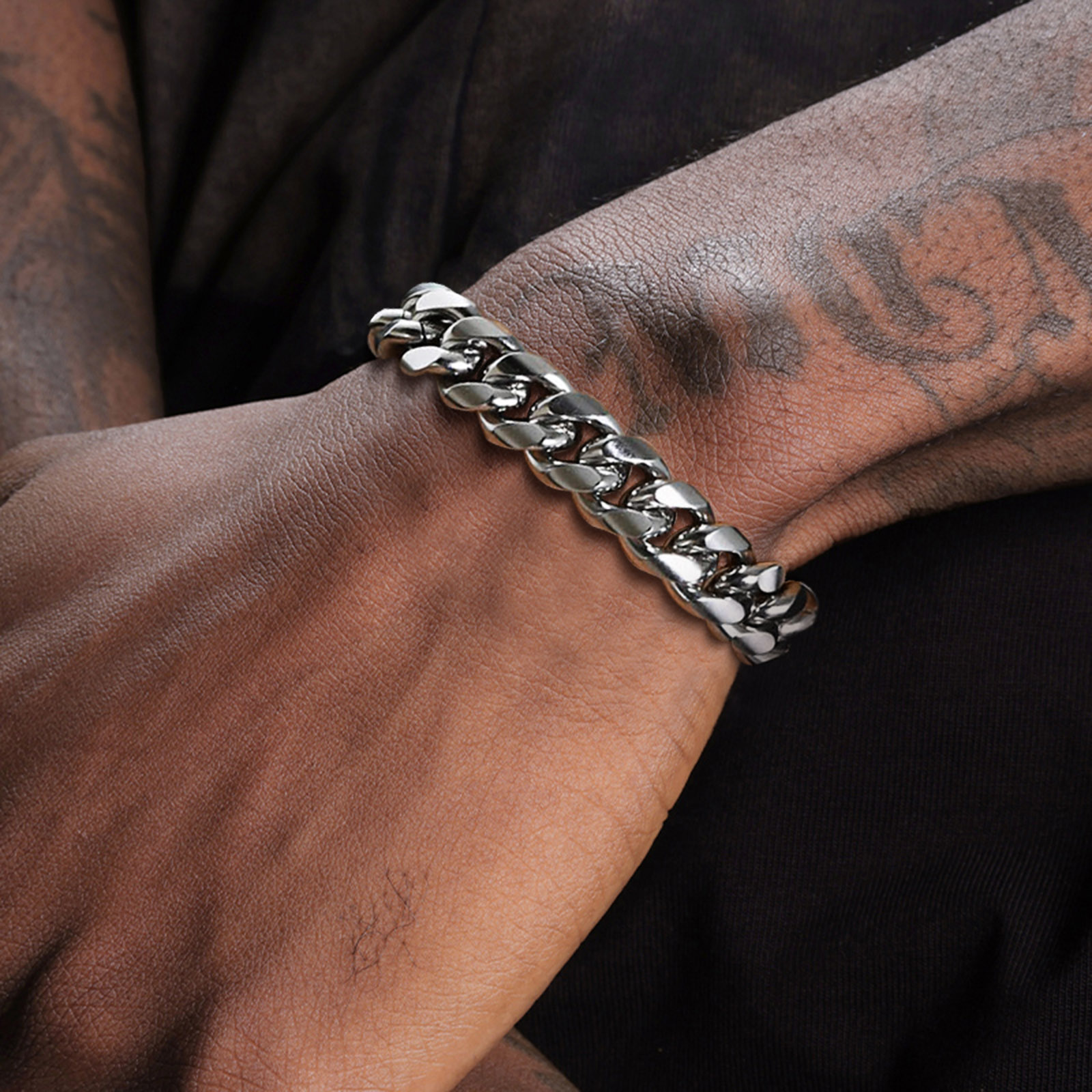 Pulsera para hombre de cadena  - Cuban Link Chain 12Mm reseña y precio