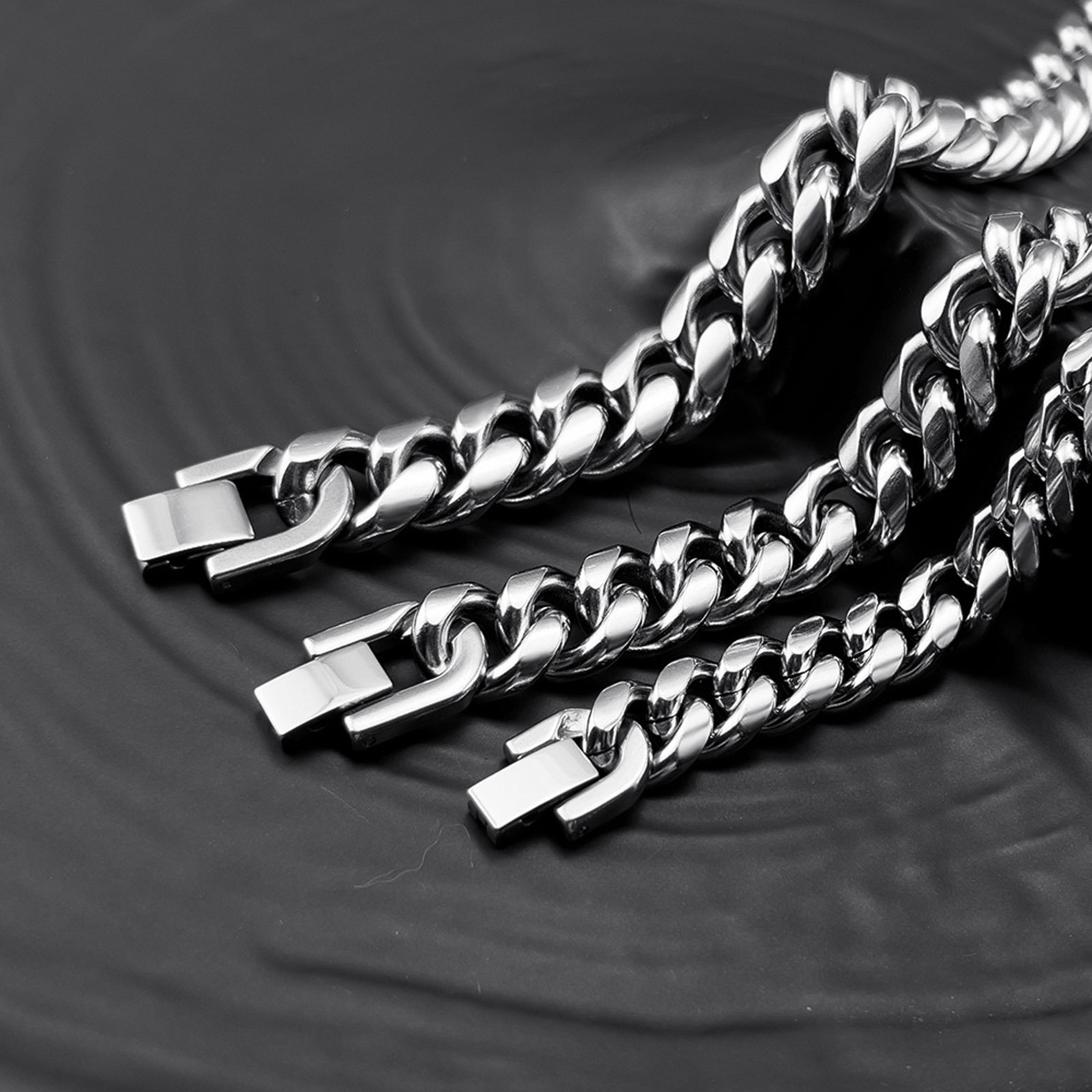 Pulsera para hombre de cadena  - Cuban Link Chain 12Mm reseña y precio