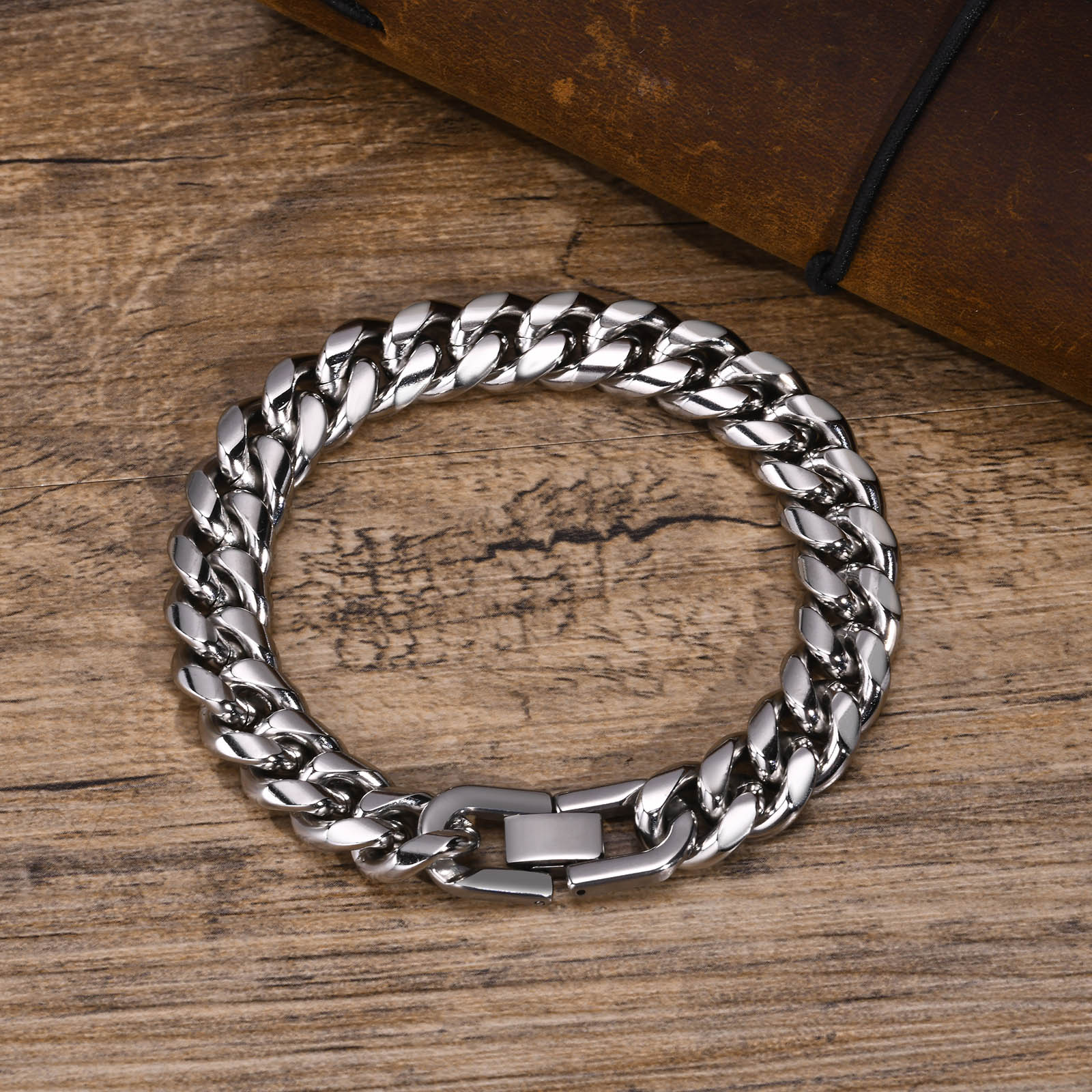 Pulsera para hombre de cadena  - Cuban Link Chain 12Mm reseña y precio