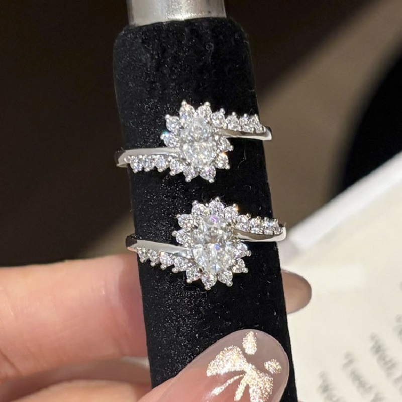 Anillo de boda de lujo Apaison - Moissanite Engagement Ring 1 Carat reseña y precio