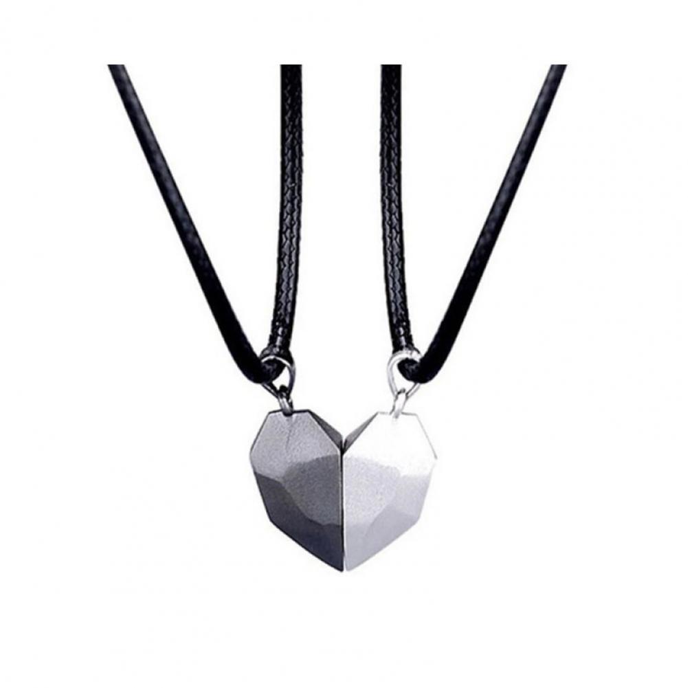 Collar con Colgante de Corazón - Magnetic Couple Matching Necklaces reseña y precio