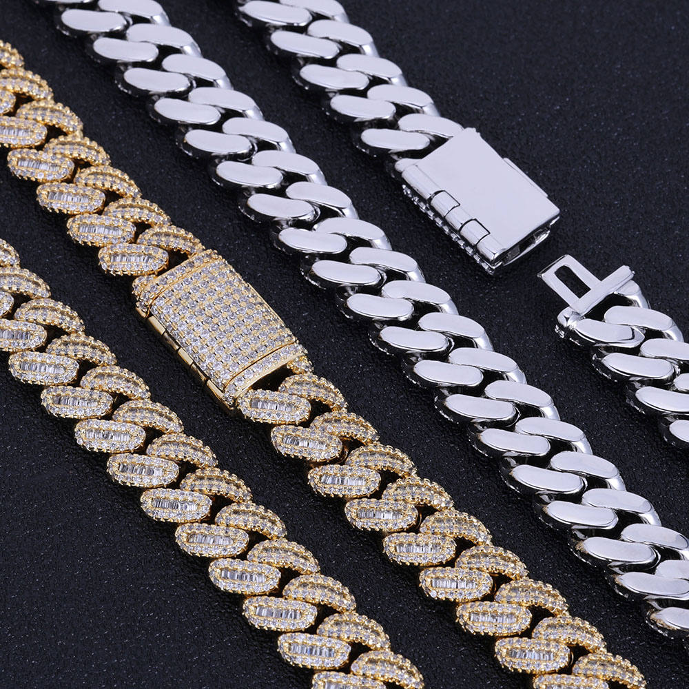 NUOYA joyería de Hip Hop de al - Cuban Link Chain 12Mm reseña y precio